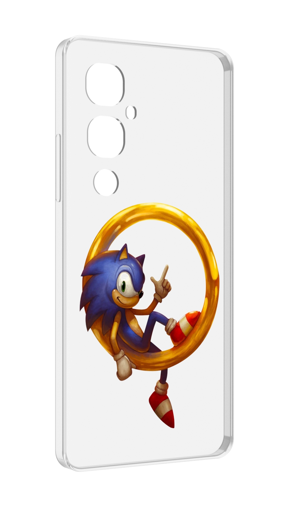 

Чехол MyPads Sonic-R для Tecno Pova 4 Pro, Прозрачный, Tocco