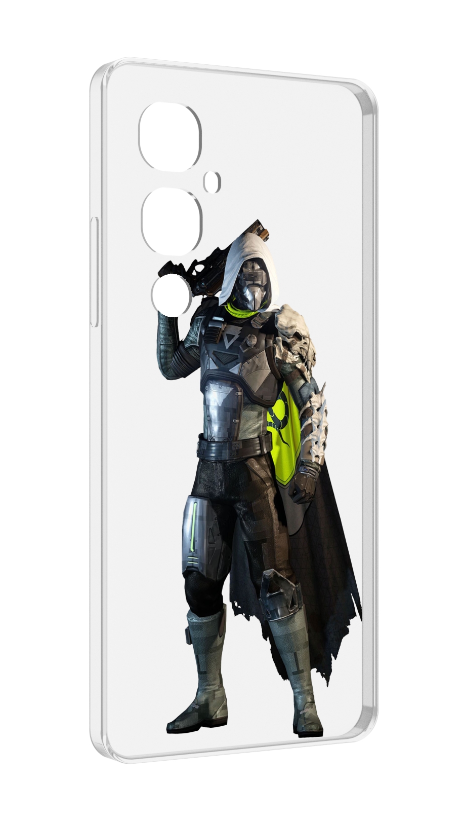 

Чехол MyPads destiny-2-hunter для Tecno Pova 4 Pro, Прозрачный, Tocco