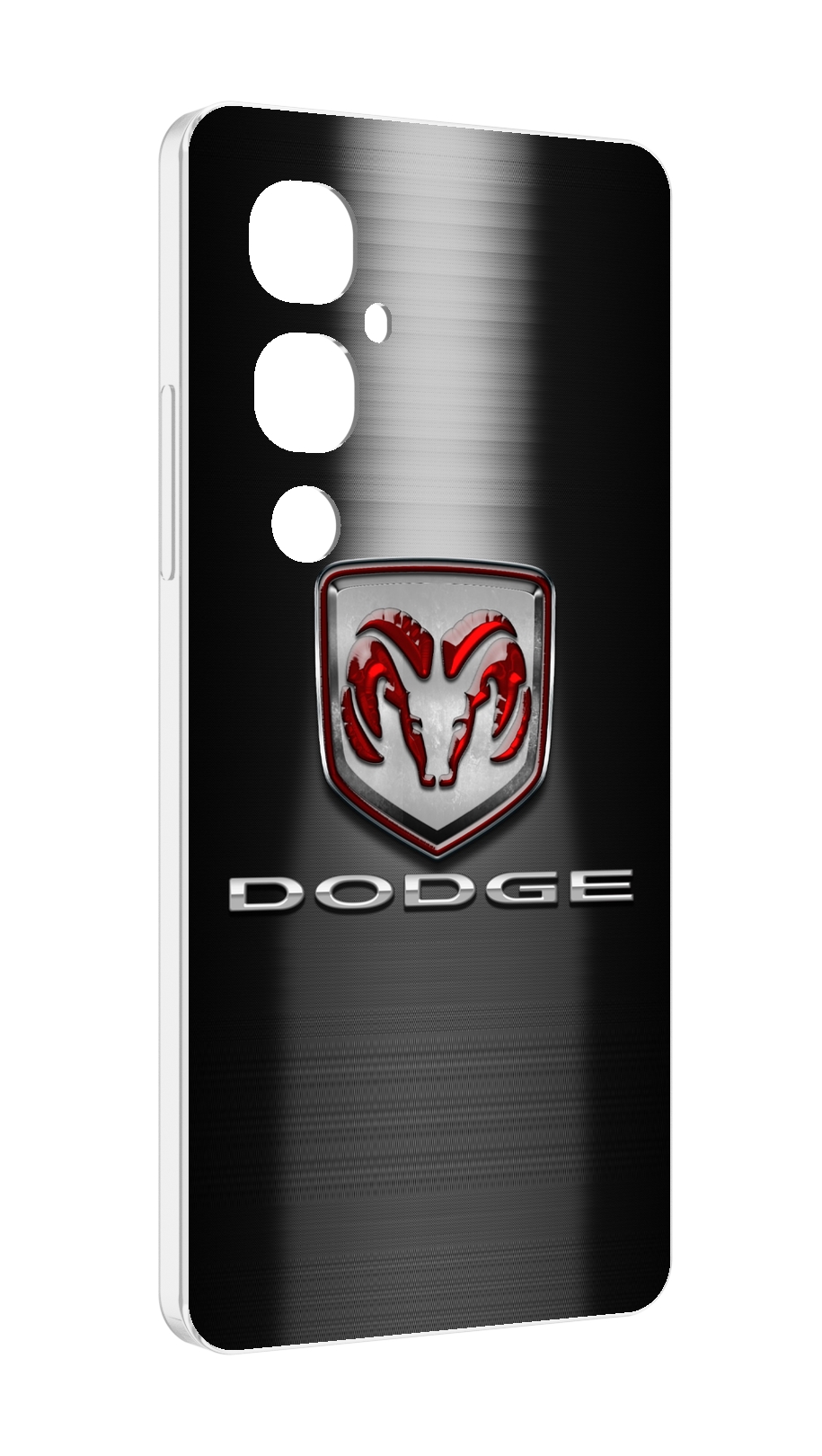 

Чехол MyPads dodge додж 1 мужской для Tecno Pova 4 Pro, Прозрачный, Tocco
