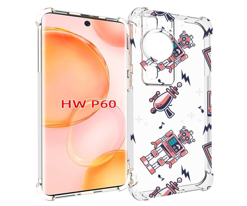 

Чехол MyPads мини-роботы для Huawei P60, Tocco