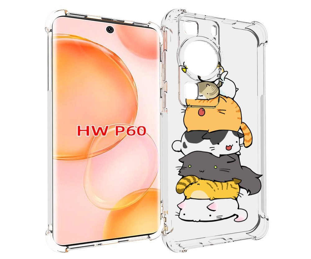 

Чехол MyPads много-маленьких-котиков для Huawei P60, Tocco