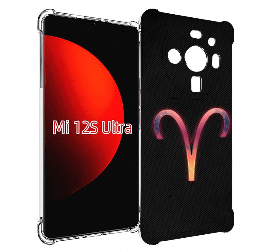 

Чехол MyPads знак зодиака овен 1 для Xiaomi 12S Ultra, Прозрачный, Tocco