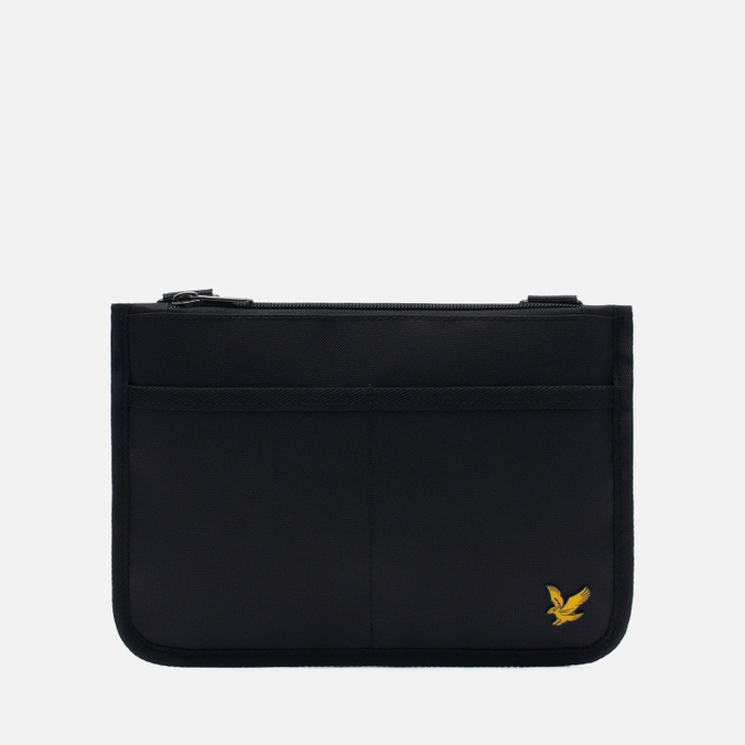 фото Сумка планшет унисекс lyle&scott flat pouch черная