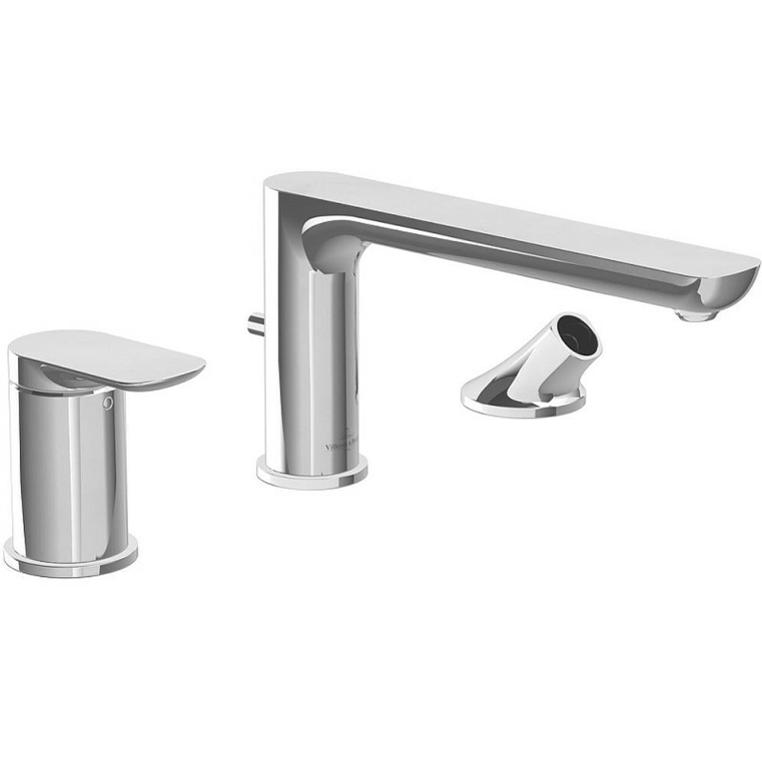 фото Villeroy & boch смеситель villeroy & boch o.novo tvt10400200061 на борт ванны