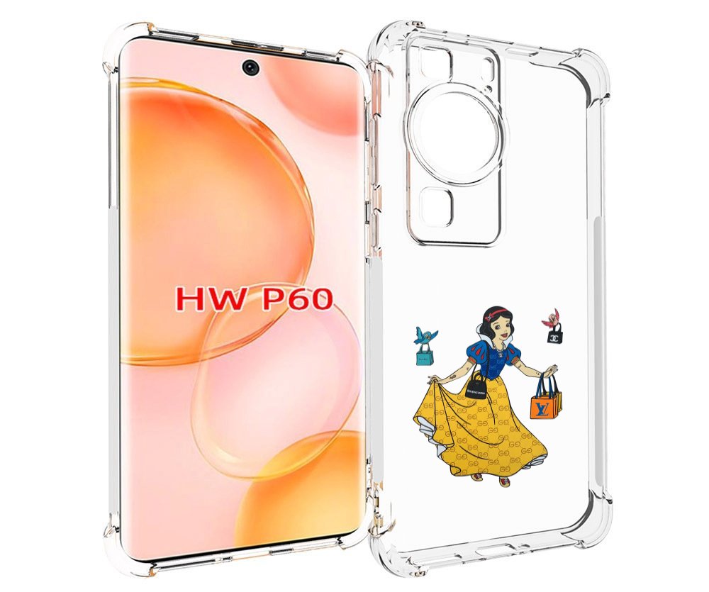 

Чехол MyPads модная-принцесса женский для Huawei P60, Tocco