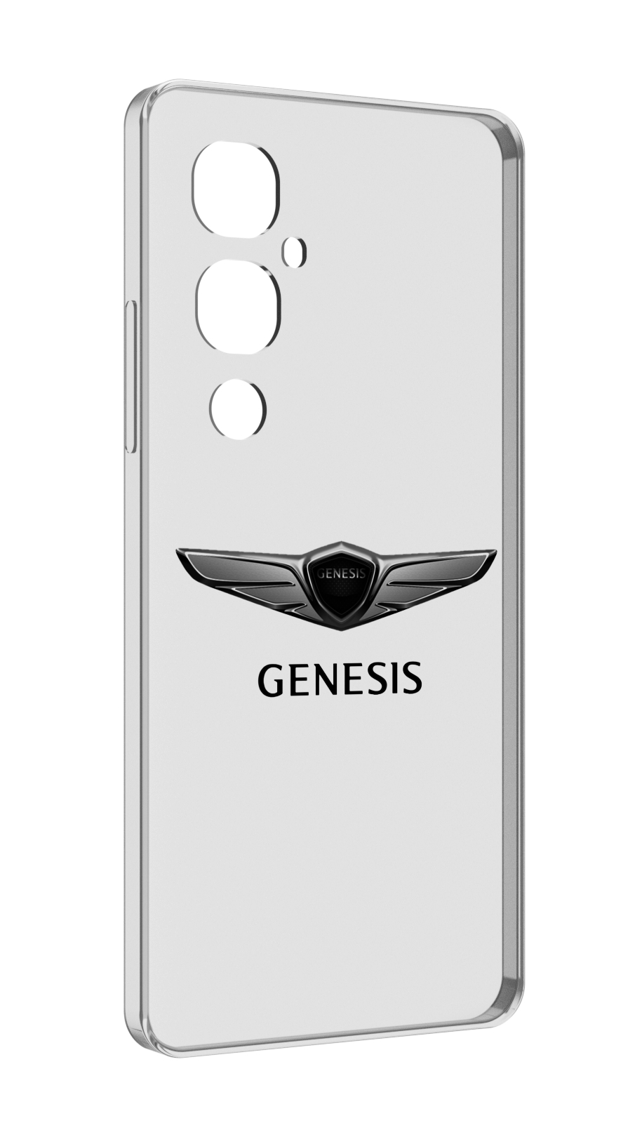 

Чехол MyPads genesis-3 мужской для Tecno Pova 4 Pro, Прозрачный, Tocco