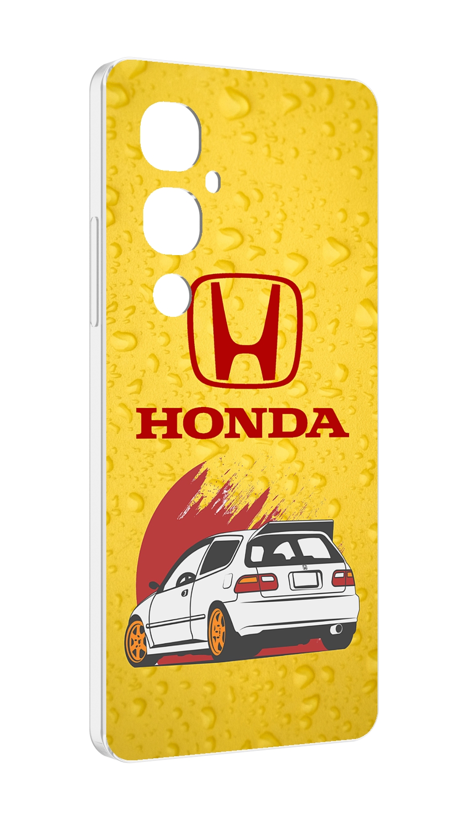 

Чехол MyPads honda-motor для Tecno Pova 4 Pro, Прозрачный, Tocco