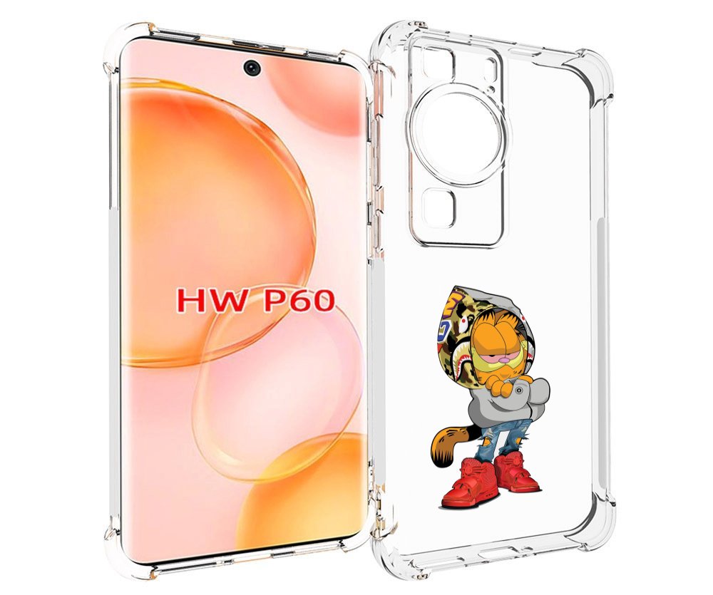 

Чехол MyPads модный-котяра детский для Huawei P60, Tocco