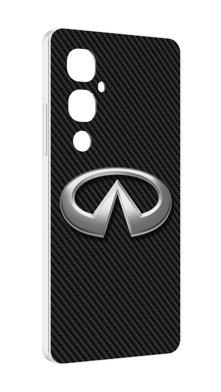 

Чехол MyPads infiniti-инфинити-2 мужской для Tecno Pova 4 Pro, Прозрачный, Tocco