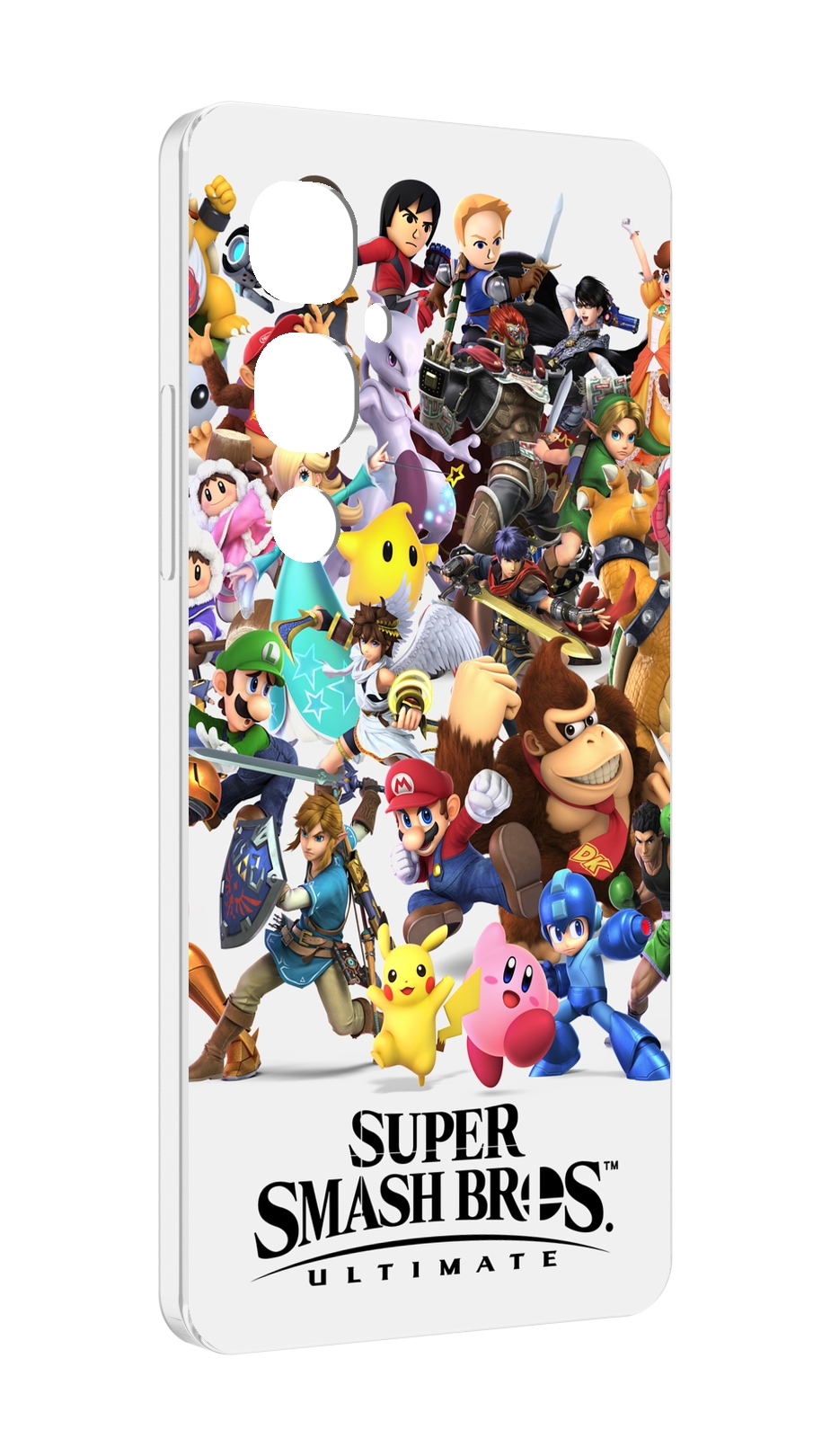 

Чехол MyPads Super Smash Bros для Tecno Pova 4 Pro, Прозрачный, Tocco