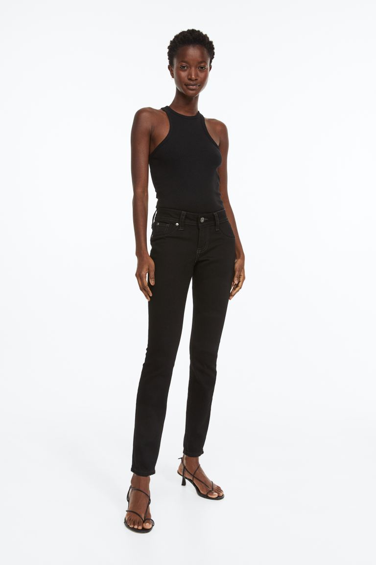 

Джинсы женские H&M 1069399012 черные 34 (доставка из-за рубежа), Черный, 1069399012