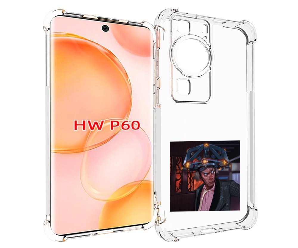 Чехол MyPads назад-в-будущее для Huawei P60
