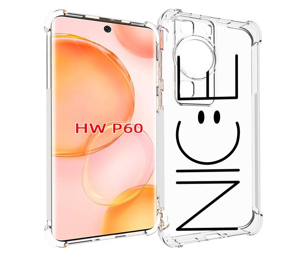 

Чехол MyPads найс-надпись для Huawei P60, Tocco