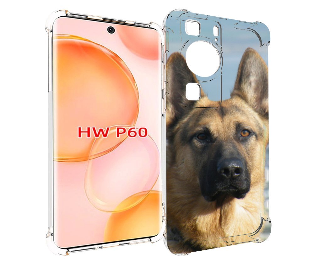 

Чехол MyPads немецкая овчарка для Huawei P60, Tocco