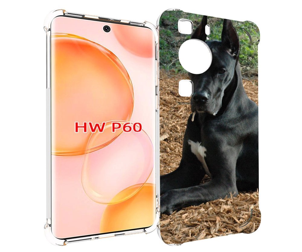 

Чехол MyPads немецкий дог для Huawei P60, Tocco