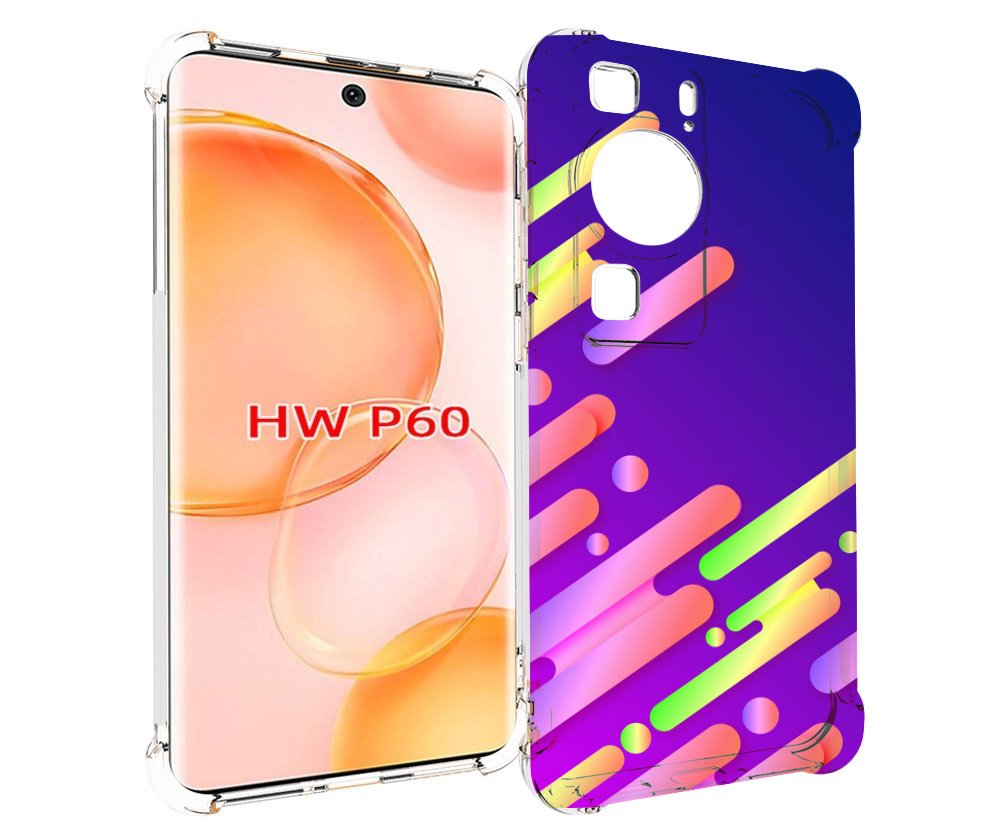 

Чехол MyPads неоновый-фон для Huawei P60, Tocco