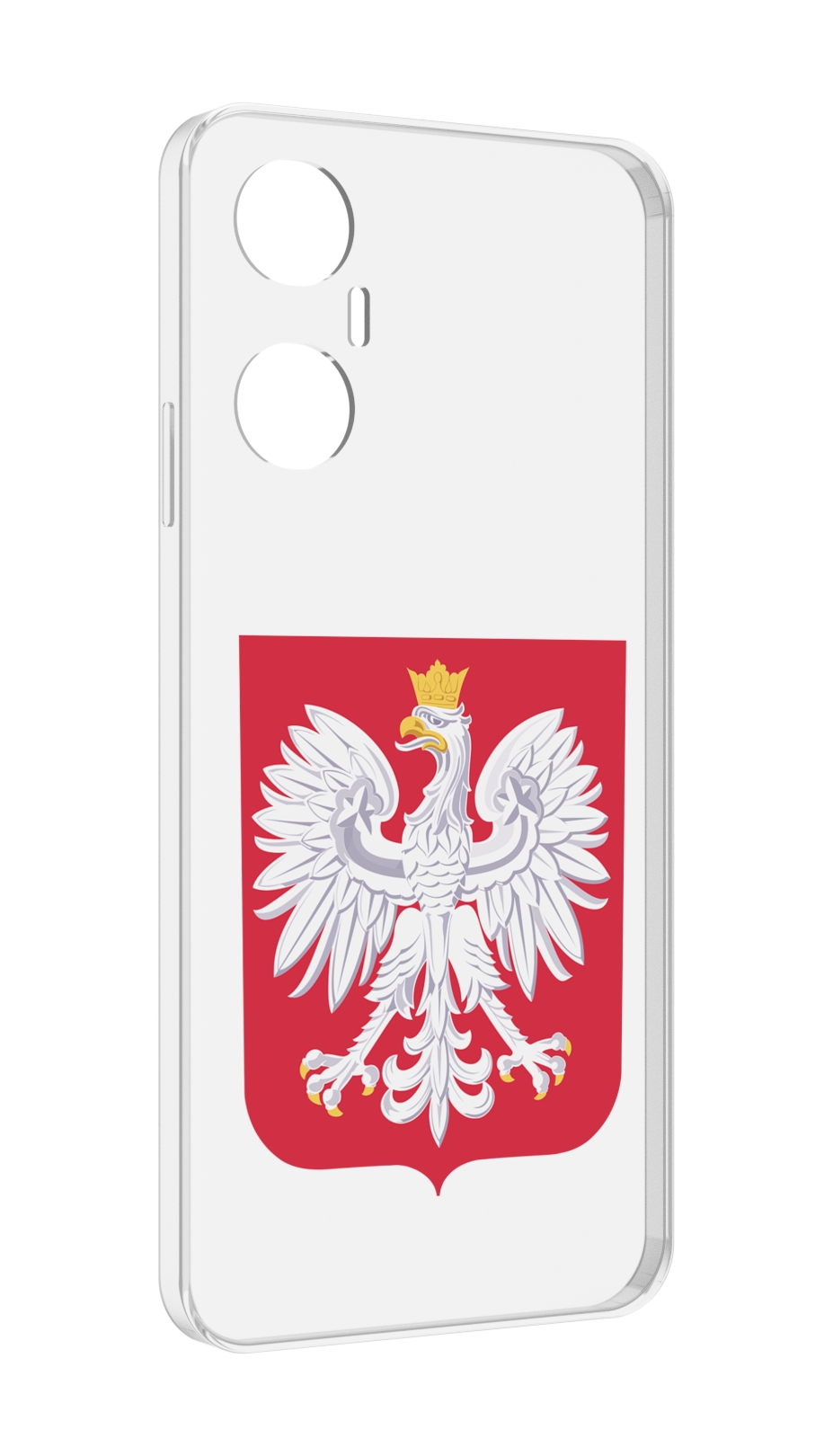 

Чехол MyPads герб-польши для Infinix Hot 20 5G, Прозрачный, Tocco