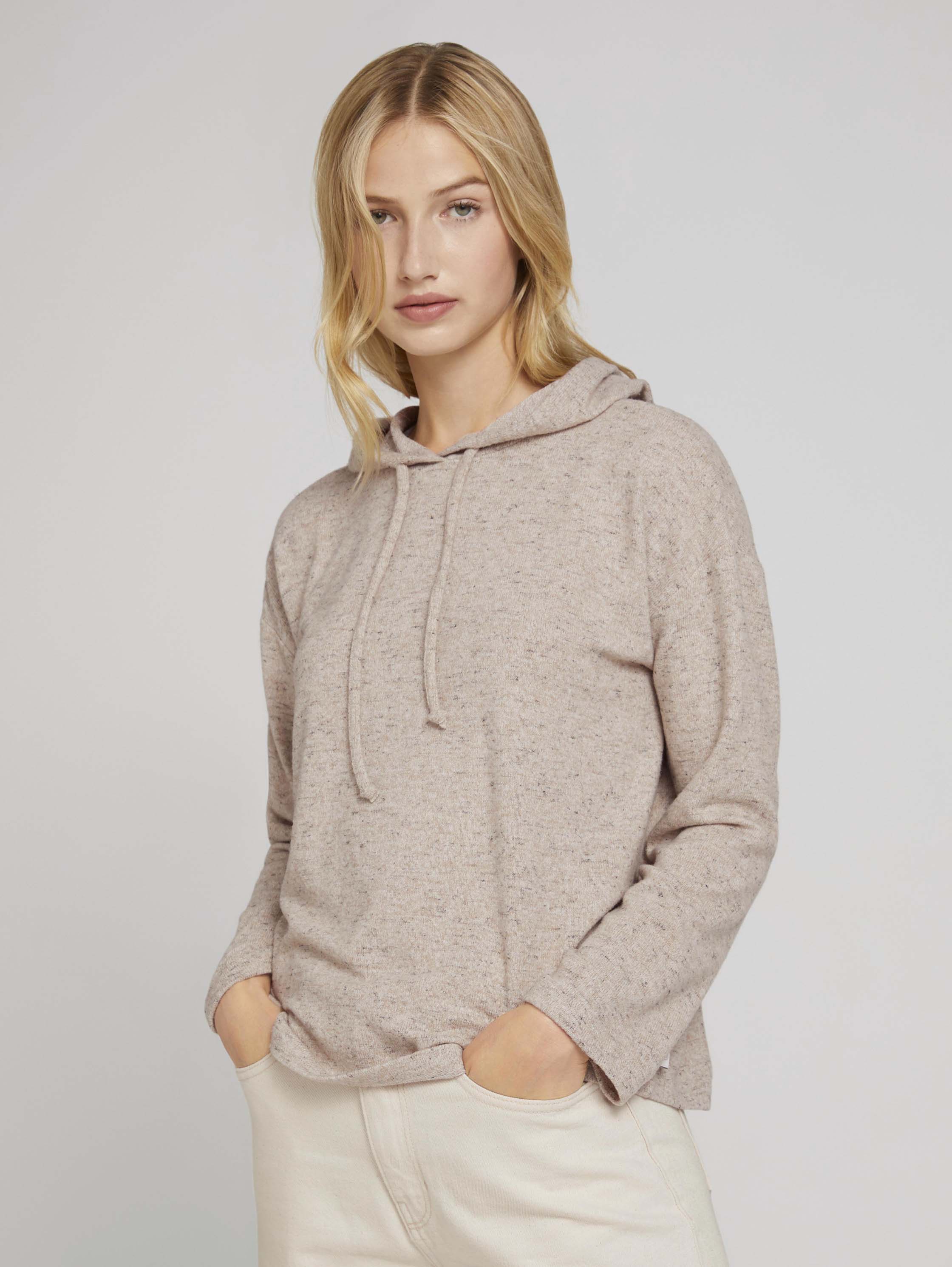 

Свитшот женский TOM TAILOR 1028184 коричневый M, 1028184