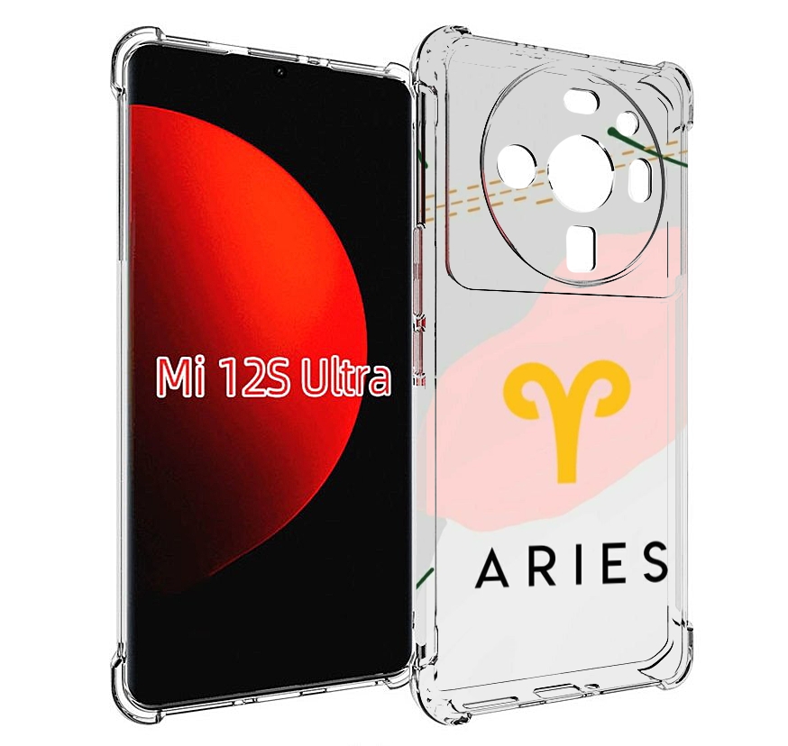 

Чехол MyPads знак зодиака овен 7 для Xiaomi 12S Ultra, Прозрачный, Tocco