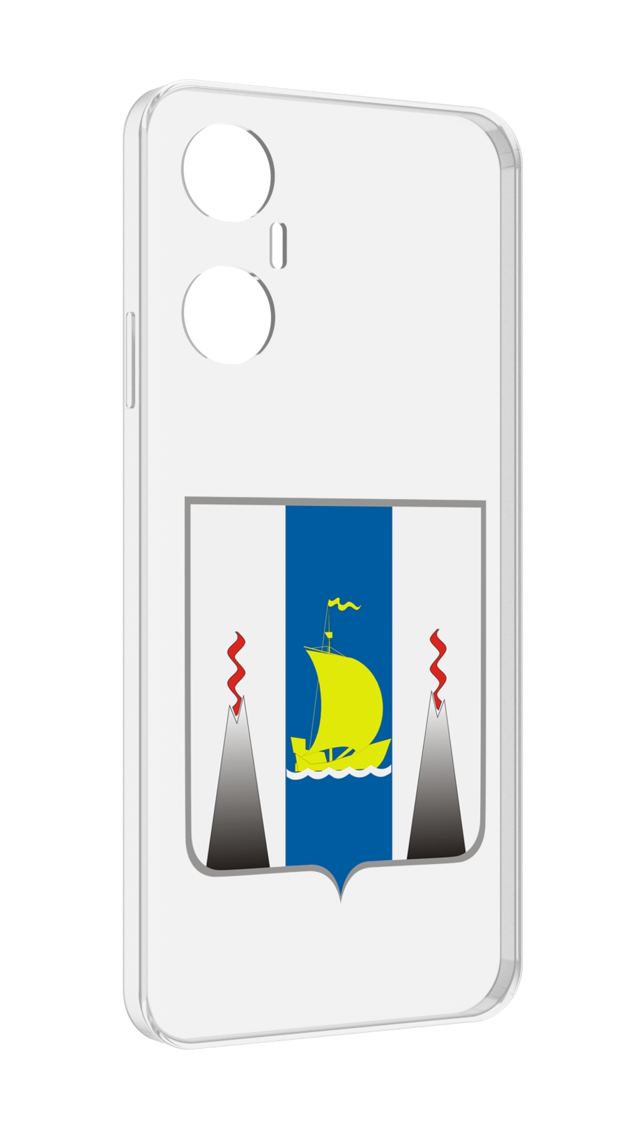 

Чехол MyPads герб-сахалиснкои-области для Infinix Hot 20 5G, Прозрачный, Tocco