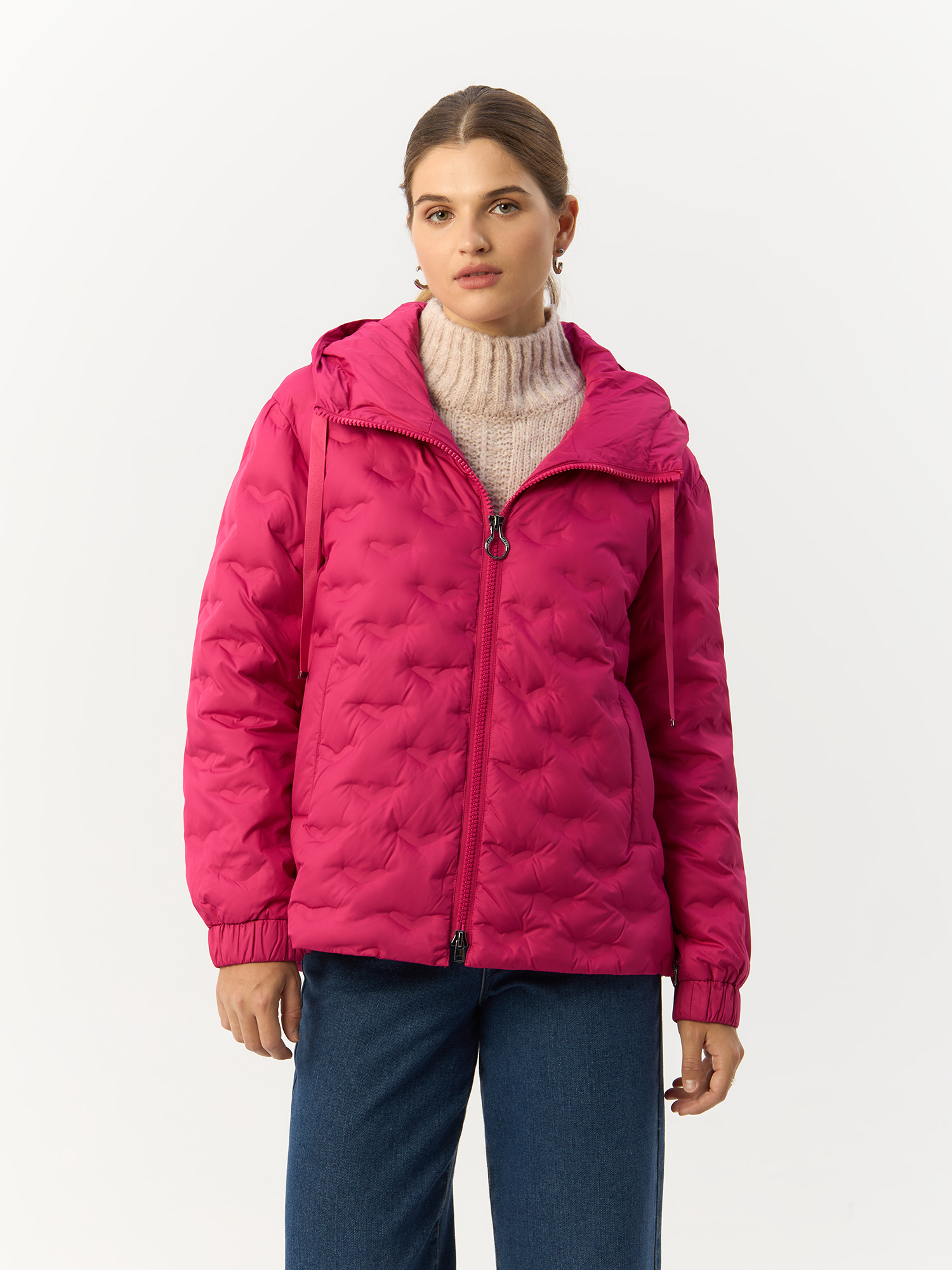 

Куртка Gerry Weber для женщин, размер 46, 250254-31158-30911-46, розовая, Розовый, 250254-31158