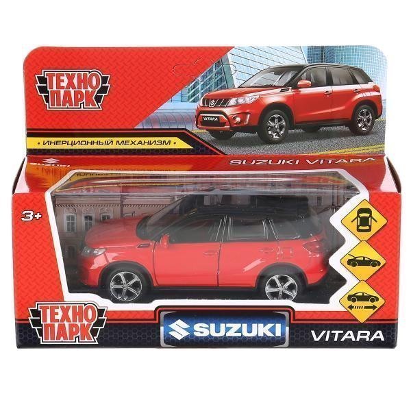 

Модель VITARA-12-RDBK SUZUKI VITARA красн с черным Технопарк в коробке