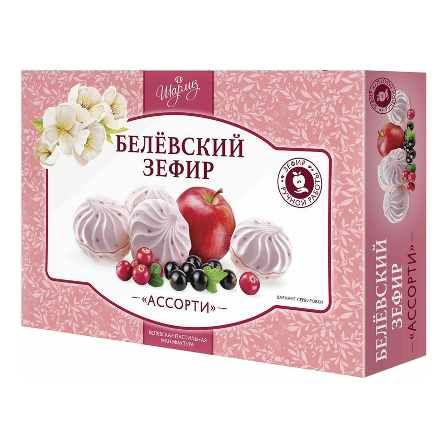 

Зефир Шарлиз Белевский ассорти 250 г