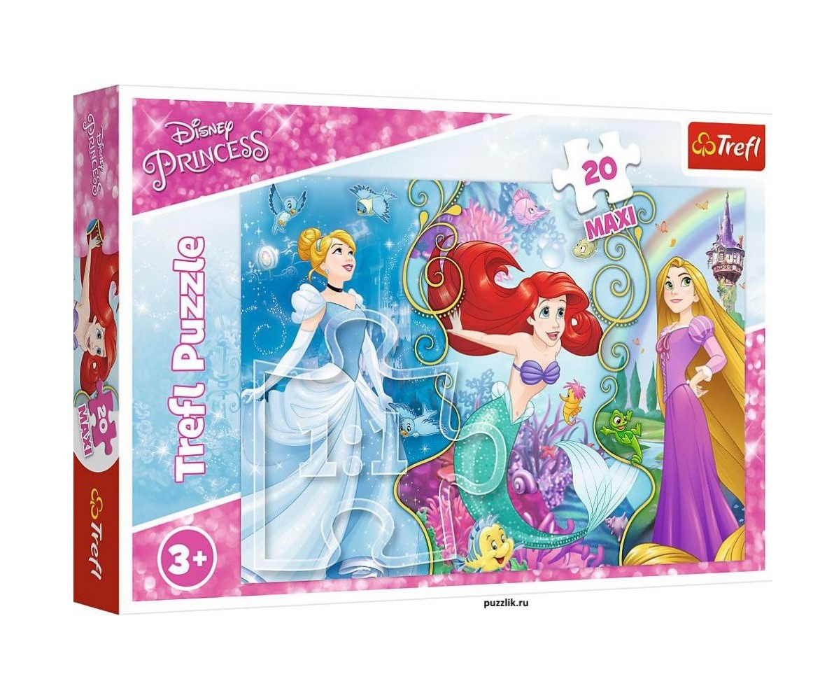 фото Пазлы trefl disney princess 20 деталей