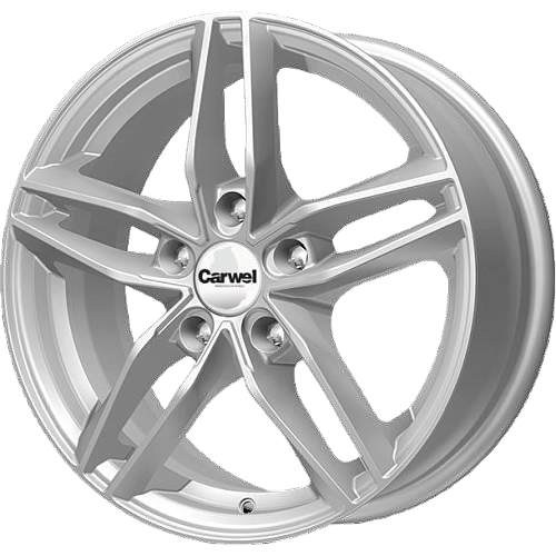 

R16 5X114,3 6,5J Et50 D66,1 Carwel Тау 108 Sb CARWEL арт. 101602, Серебристый