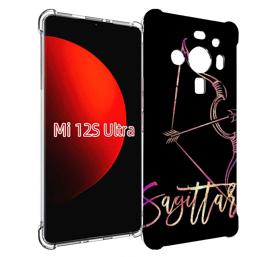 

Чехол MyPads знак зодиака стрелец 3 для Xiaomi 12S Ultra, Прозрачный, Tocco