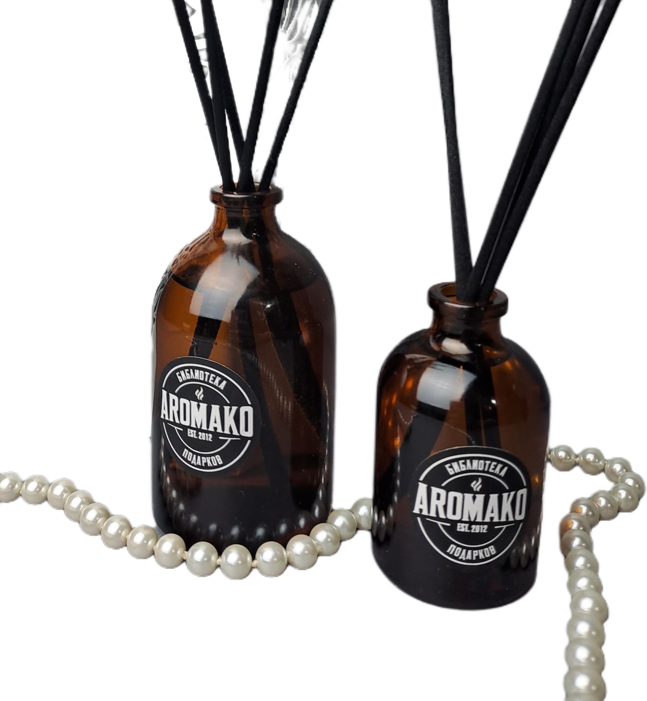 фото Ароматический диффузор с палочками aromako "whiskey & tobacco", 50 мл