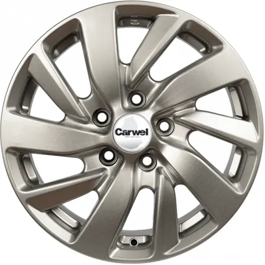 

R16 5X114,3 6,5J Et47 D67,1 Carwel Байкал 166 Sb CARWEL арт. 101725, Серебристый
