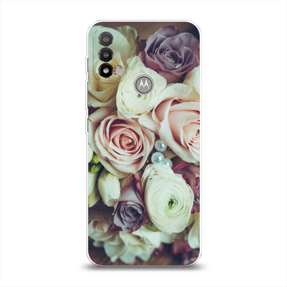 

Чехол на Lenovo K14 Plus "Свадебный букет", Белый;фиолетовый, 243450-2