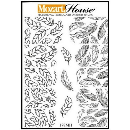 

Набор, Mozart House, Слайдер-дизайн №W178, 3 шт., Черный