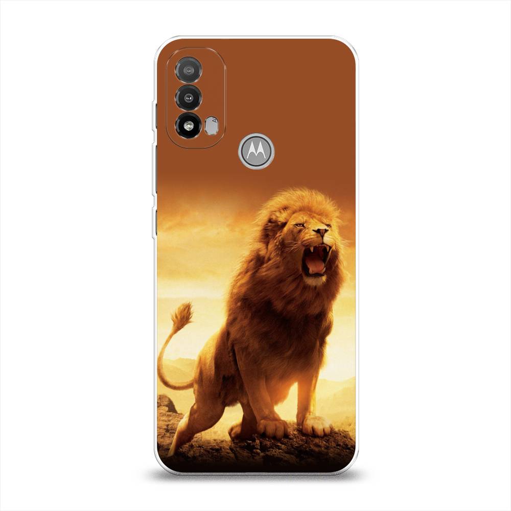 

Чехол на Lenovo K14 Plus "Львиный рык", Коричневый;желтый;оранжевый, 243450-1