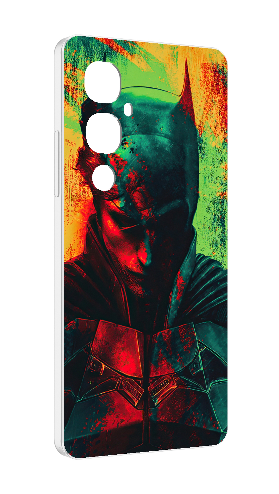 

Чехол MyPads The Batman для Tecno Pova 4 Pro, Прозрачный, Tocco