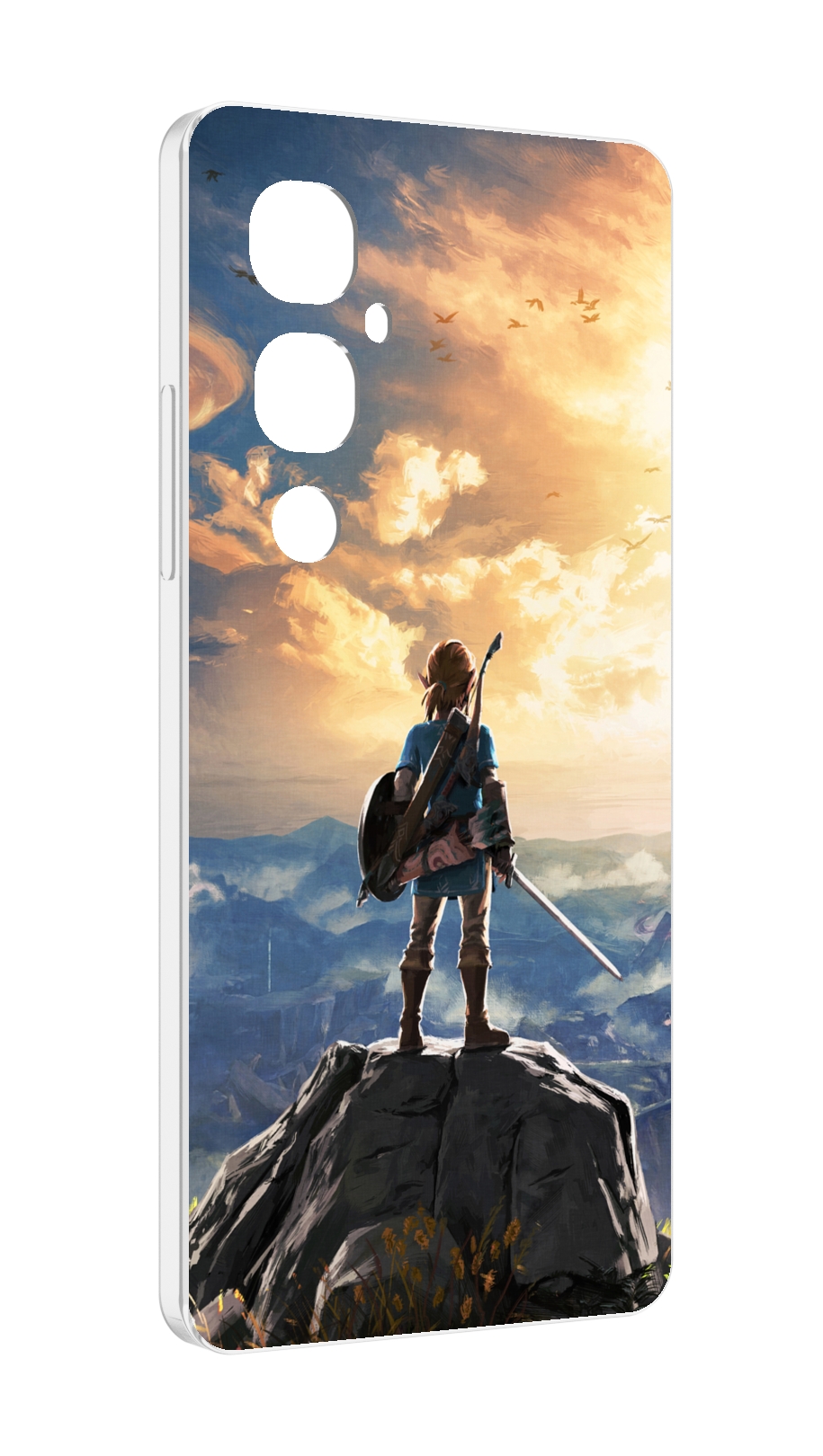 

Чехол MyPads The Legend of Zelda для Tecno Pova 4 Pro, Прозрачный, Tocco