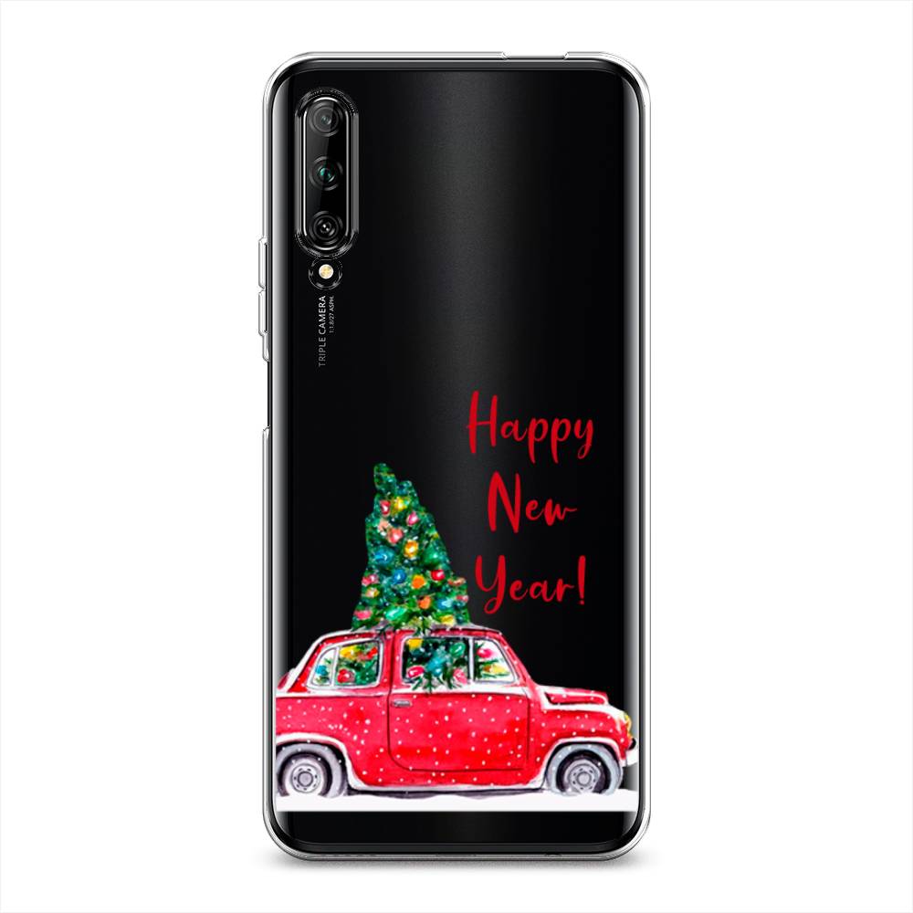 

Чехол на Huawei Y9s "Happy New Year", Красный;зеленый, 611150-5