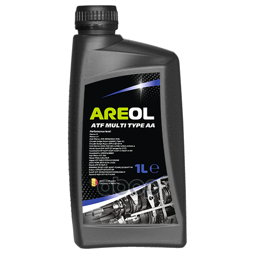 

Areol Atf Multi Type Aa (1l)_жидк. Для Акпп!Cинт,Крас.,Аналог Febi 29934hyundai/Kia Sp-Ii/