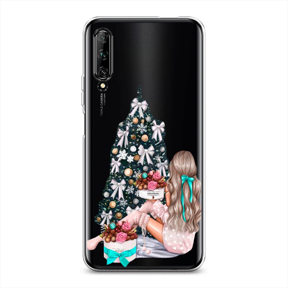 

Чехол на Huawei Y9s "New Year", Зеленый;бежевый;голубой, 611150-5