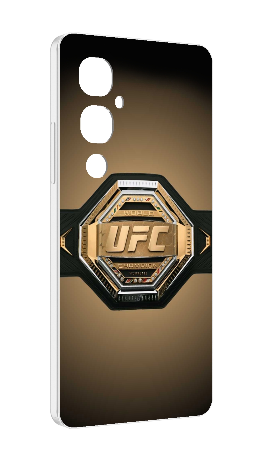 

Чехол MyPads UFC единоборства мужской для Tecno Pova 4 Pro, Прозрачный, Tocco