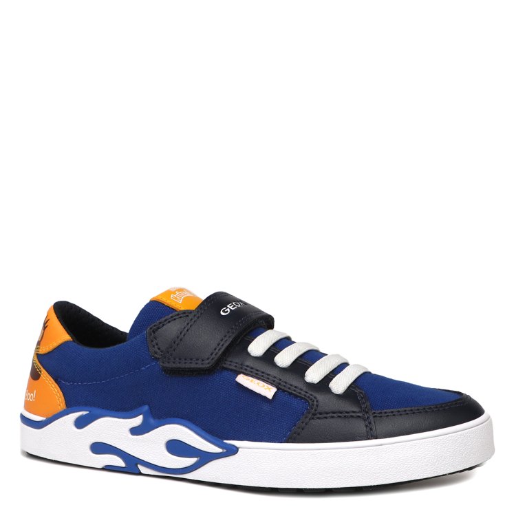 

Кеды GEOX J ALPHABEET BOY J45HLD, темно-синий, 32, J45HLD