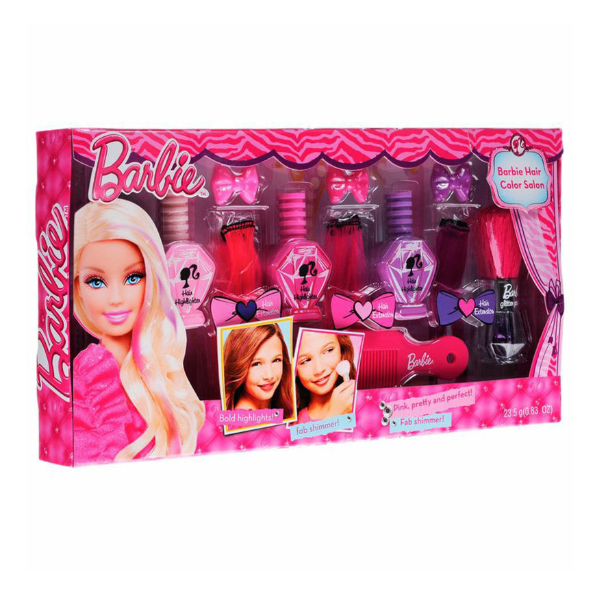 Игровой набор аксессуаров для волос Barbie Hair Color Salon