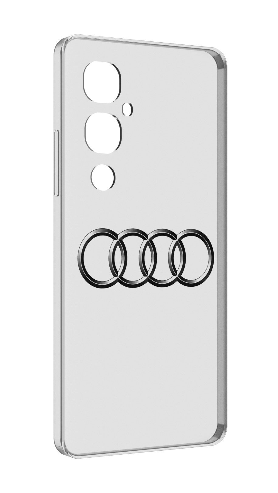 

Чехол MyPads audi-ауди-7 мужской для Tecno Pova 4 Pro, Прозрачный, Tocco