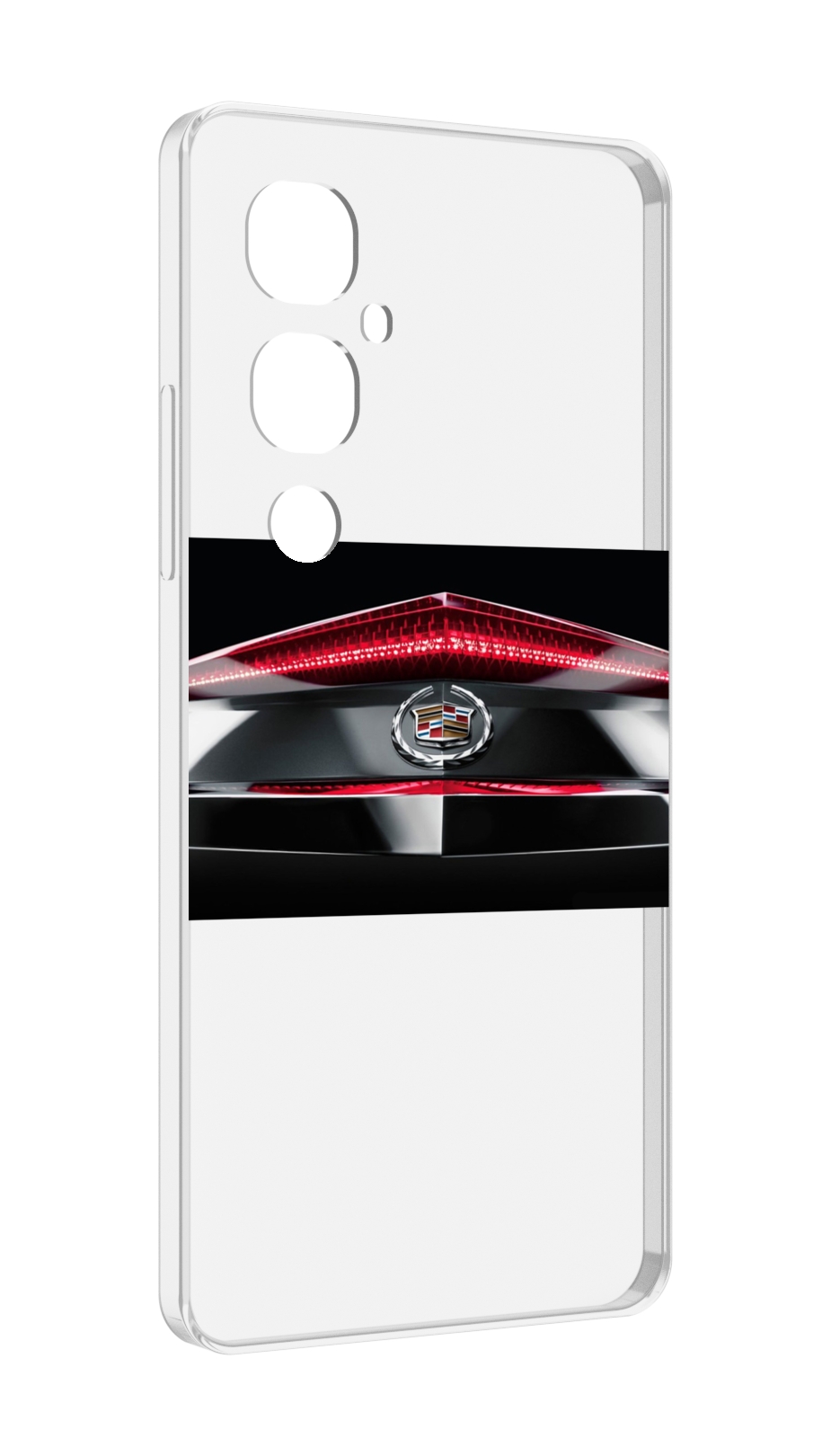 

Чехол MyPads cadillac 3 мужской для Tecno Pova 4 Pro, Прозрачный, Tocco