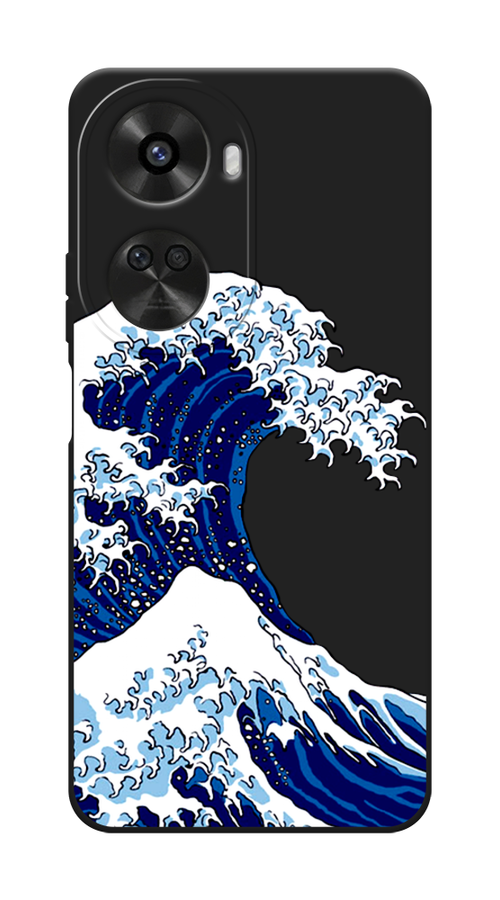 

Чехол Awog на Huawei Nova 11 SE "Волна в Канагаве", Синий;белый, 6122652-1