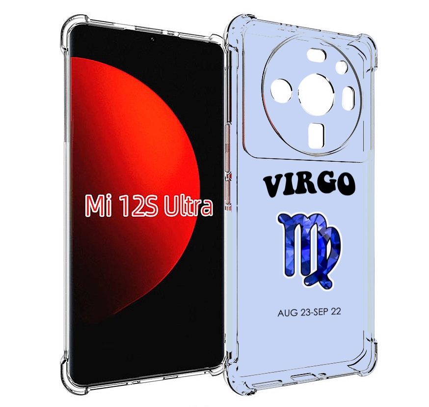 

Чехол MyPads знак-зодиака-дева-1 для Xiaomi 12S Ultra, Прозрачный, Tocco