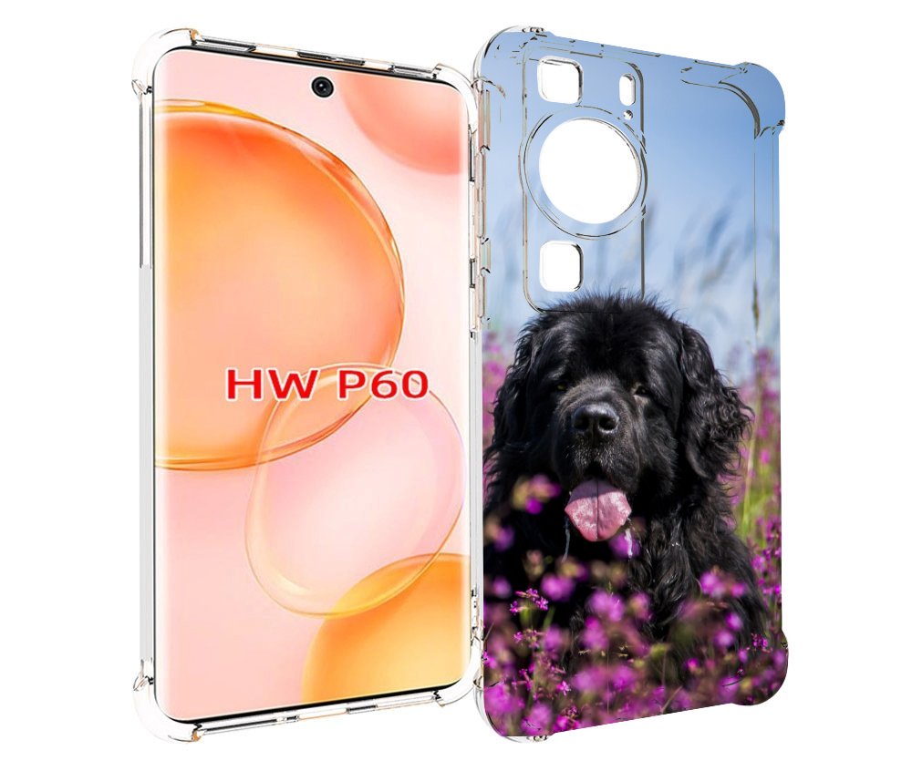 

Чехол MyPads ньюфаундлед для Huawei P60, Tocco
