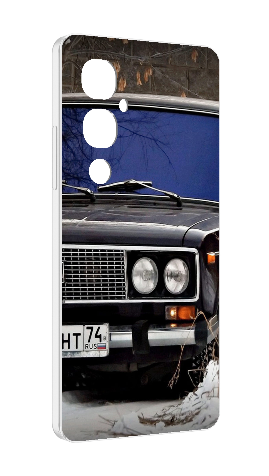 

Чехол MyPads lada лада ваз 1 для Tecno Pova 4 Pro, Прозрачный, Tocco
