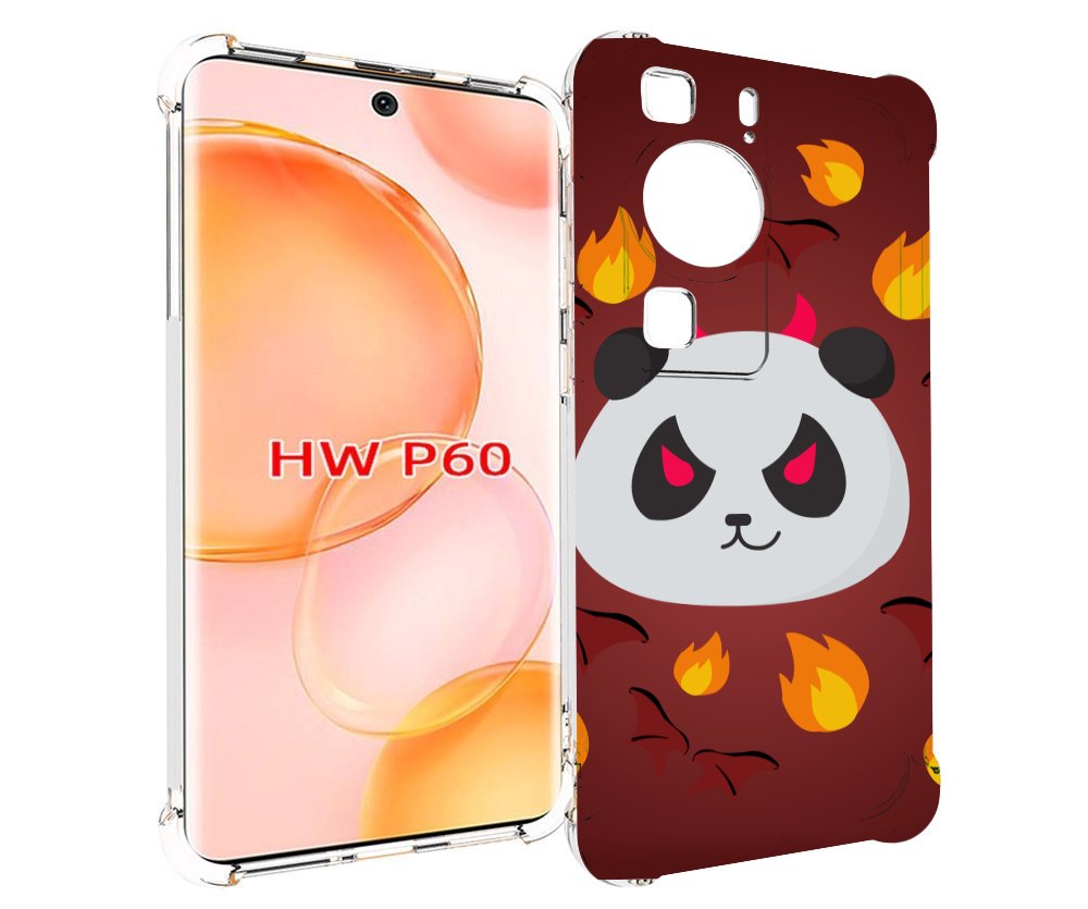 Чехол MyPads огненная-панда для Huawei P60